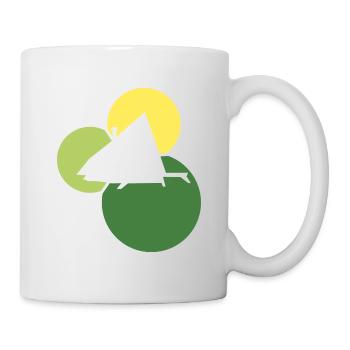 Camping Camping Moderne - Mug blanc - blanc - Droite