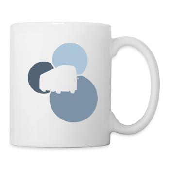 Busfahren Bus Busfahrer - Tasse - Weiß - Rechts