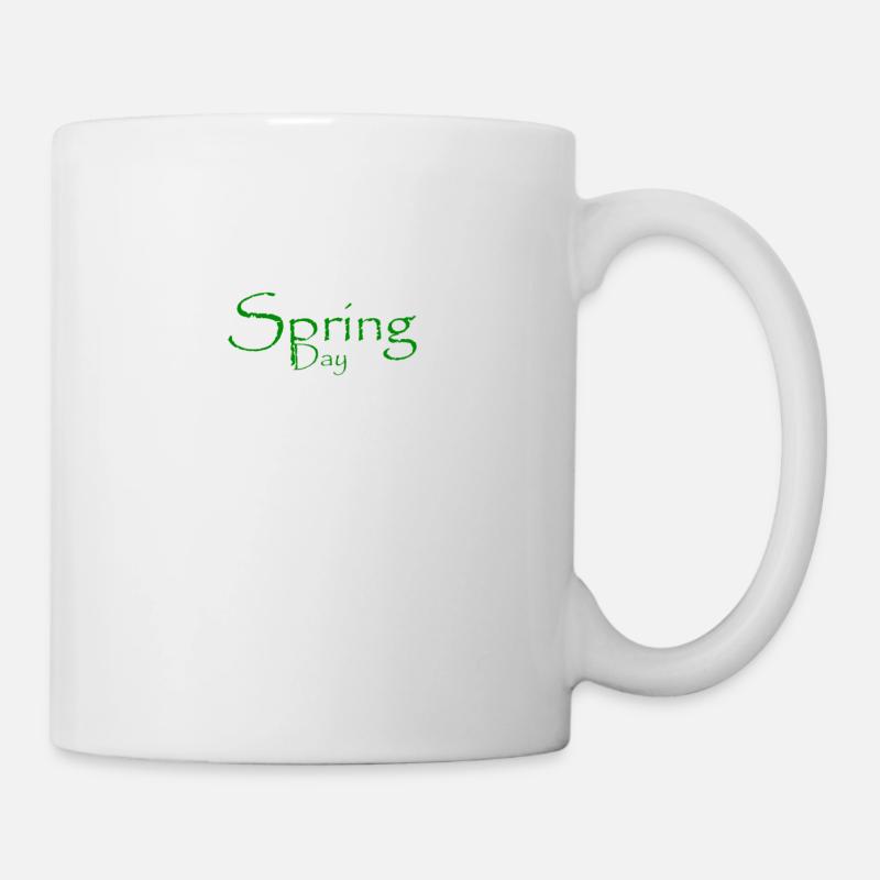 spring - Mug blanc - blanc