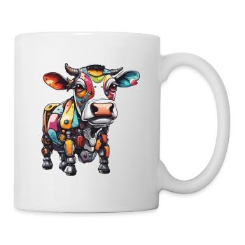 Robot Animal / AI / Mechanized Animals / Comic - Mug - white - Right