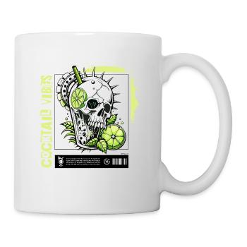 Mojito Cocktail Crâne Totenkopf Caipirinha FS0219 - Mug blanc - blanc - Droite