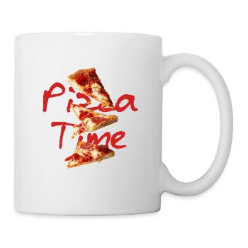 L’heure de la pizza - Mug blanc - blanc - Droite
