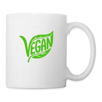 Vegan - Cool Veggi Logo - Mug - white - Right