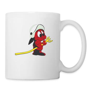 fire fighter - Mug - white - Right