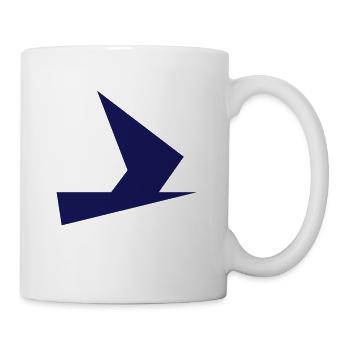 Schwertzugvogel - Tasse - Weiß - Rechts