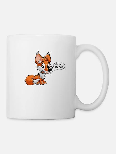 Futz - Tasse - Weiß