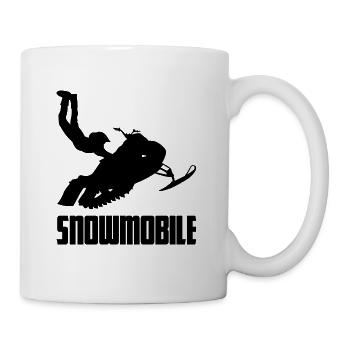 Snowmobile Snowmobile Winter Snowmobile - Mug - white - Right