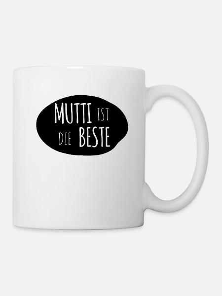 Mommy is the best 1c - Mug - white