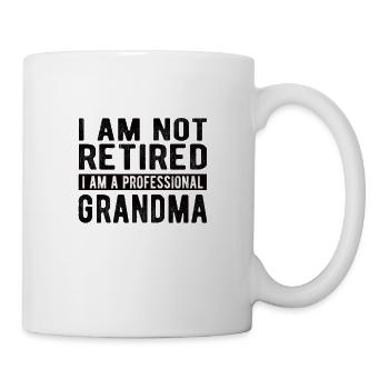 RETRAITE: Grand-mère professionnelle - Mug blanc - blanc - Droite