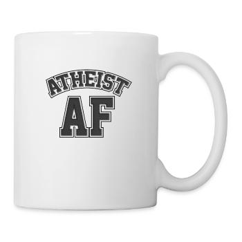 ATHEIST: Atheist AF - Mug - white - Right