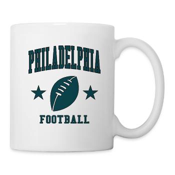 Philadelphia Football - Mug - white - Right
