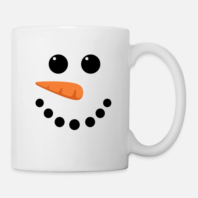 Schneemann - Tasse - Weiß