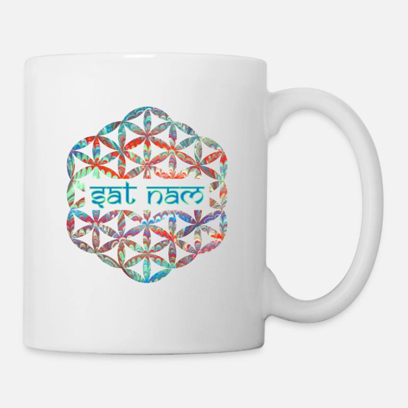 mantra dat nam e 72 - Tasse - Weiß