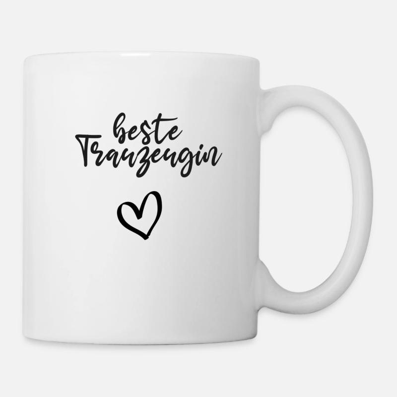 Beste Trauzeugin - Tasse - Weiß