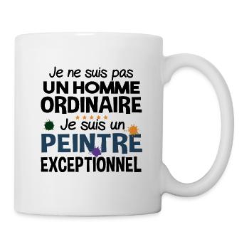 Peintre Peinture Artiste Humour Métier Cadeau - Mug blanc - blanc - Droite