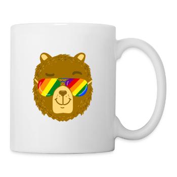 LGBT Gay Pride Bear Gay Pride - Mug - white - Right