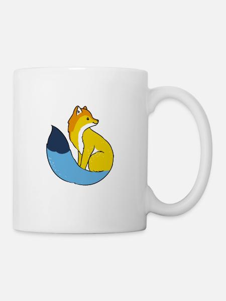 Aroace Fuchs Aroace Pride - Tasse - Weiß