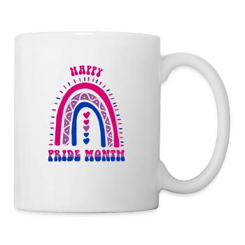 Happy Pride Month Bisexual Boho Rainbow - Mug - white - Right