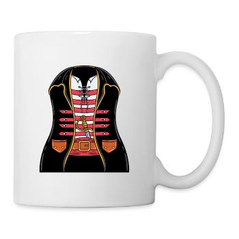 Pirate Costume Halloween - Mug - white - Right