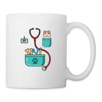 Veterinarian Costume Halloween - Mug - white - Right