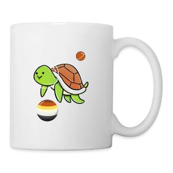 Turtles Astronaut Gay Bear Pride - Mug - white - Right