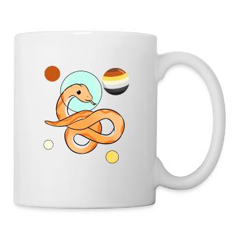 Snake Astronaut Gay Bear Pride - Mug - white - Right