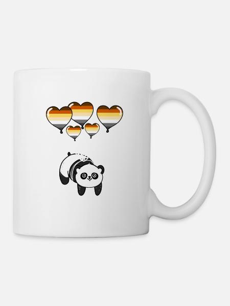 Panda Gay Bear Pride - Tasse - Weiß