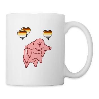 Tardigrade Balloon Gay Bear Pride - Mug - white - Right