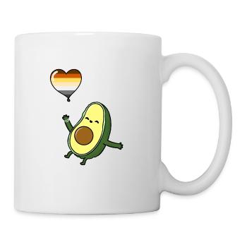 Avocado Balloon Gay Bear - Mug - white - Right