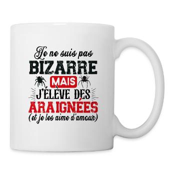 Araignée Araignées Animal Cadeau Humour Insecte - Mug blanc - blanc - Droite