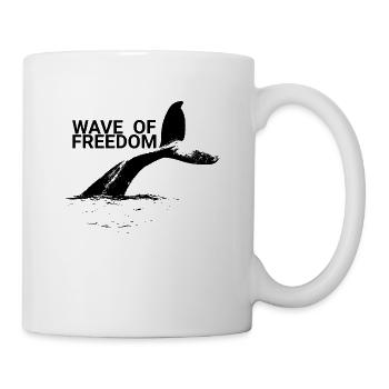 Wave of Freedom - Mug - white - Right
