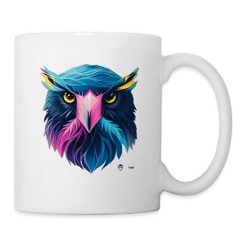 En forme de bouclier - Mug blanc - blanc - Droite