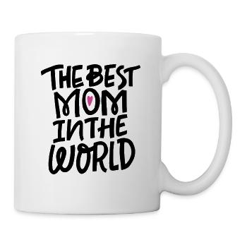 Die beste Mutter der Welt - Tasse - Weiß - Rechts