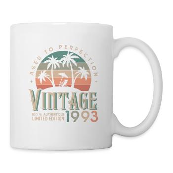 1993 Anniversaire vintage Cadeau 1993 - Mug blanc - blanc - Droite