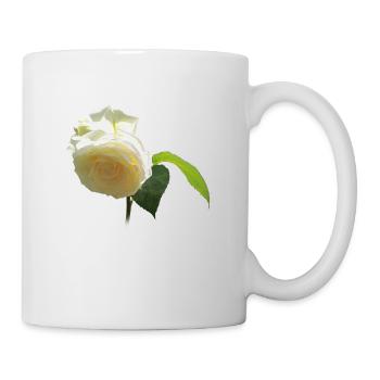 ROSE BLANCHE - Mug blanc - blanc - Droite