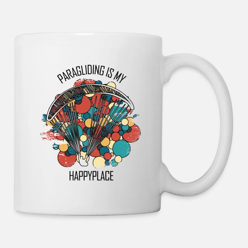 Parapente Gleitschirm Paragleiter Parapente - Mug blanc - blanc