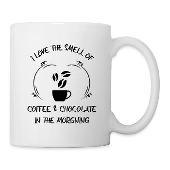 Coffee, espresso, coffee & chocolate - Mug - white - Right