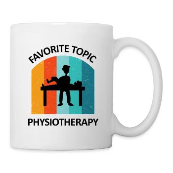 Physiotherapist Humorous Gift Saying Funny - Mug - white - Right