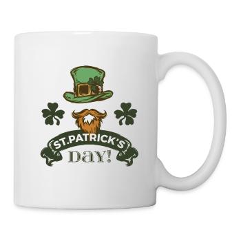 St. Patrick's Day - Tasse - Weiß - Rechts