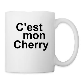 C'est mon cherry - Mug blanc - blanc - Droite