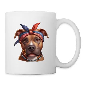 Pitbull Le modèle - Mug blanc - blanc - Droite