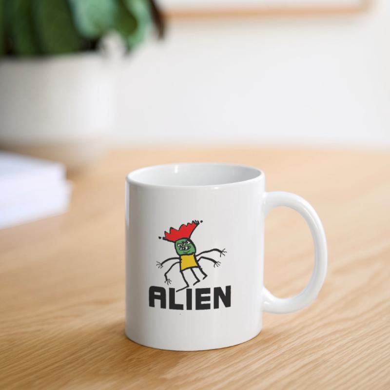 Alien Mug blanc