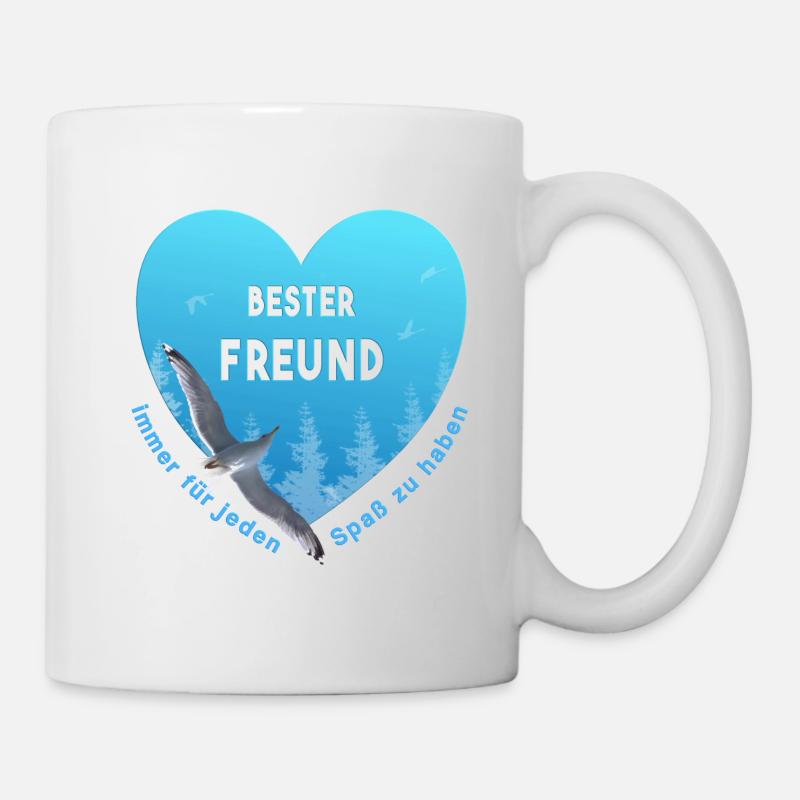 bester Freund - Tasse - Weiß