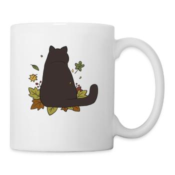 Autumn Cat #2 - Mug - white - Right