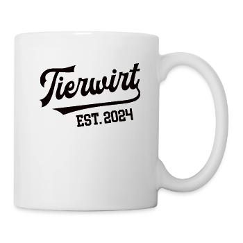 Tierwirt 2024 Beruf Tierwirte Bauer Landwirtschaft - Tasse - Weiß - Rechts