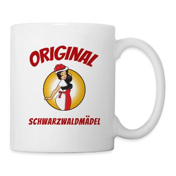 Original Black Forest girl ! Naughty, fresh, wild - Mug - white - Right