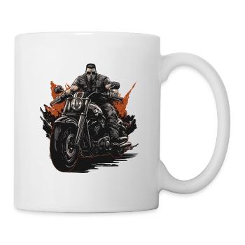 Motorcycle Biker - Mug - white - Right