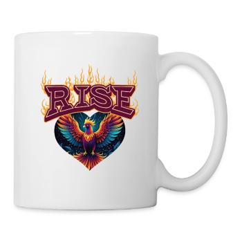 Phönix - Tasse - Weiß - Rechts