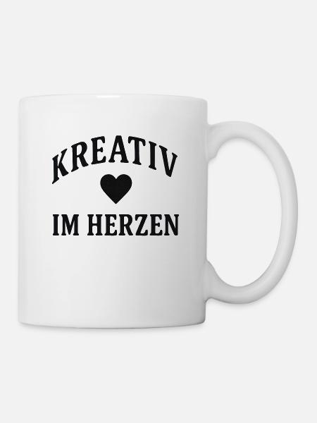 Heart Creative - Mug - white