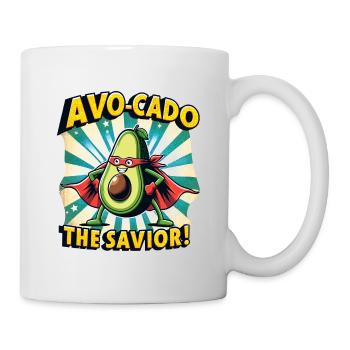 Avo-Cado the Savior - Mug - white - Right
